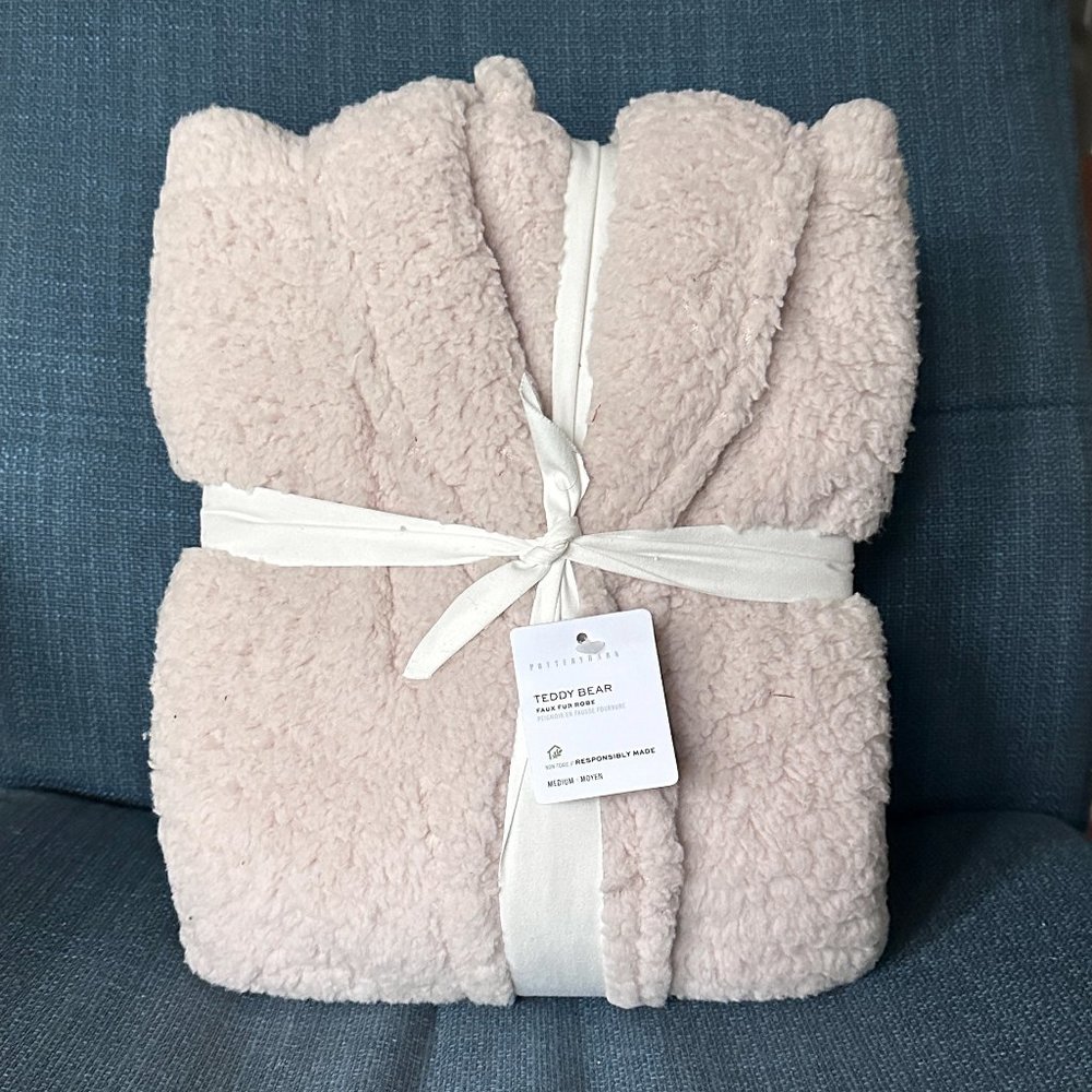 Pottery Barn Teddy Bear Robe